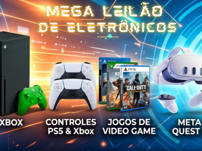 LEILÃO DE ELETRÔNICOS