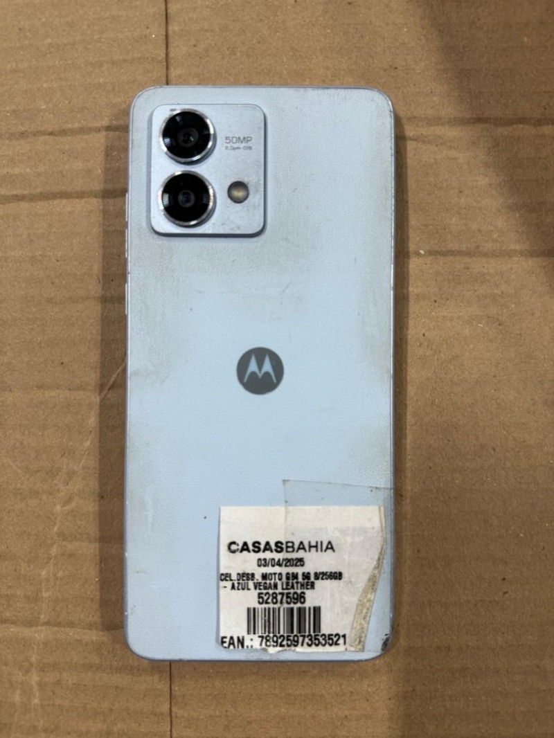 MOTO G84 5G 8/256GB - AZUL VEGAN LEATHER
