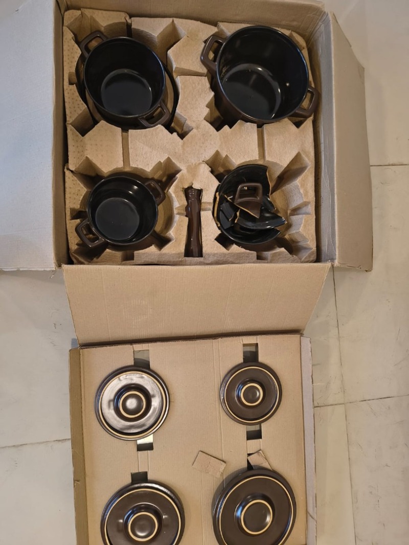 Conjunto Smart 5 peças, Duo+, Chocolate