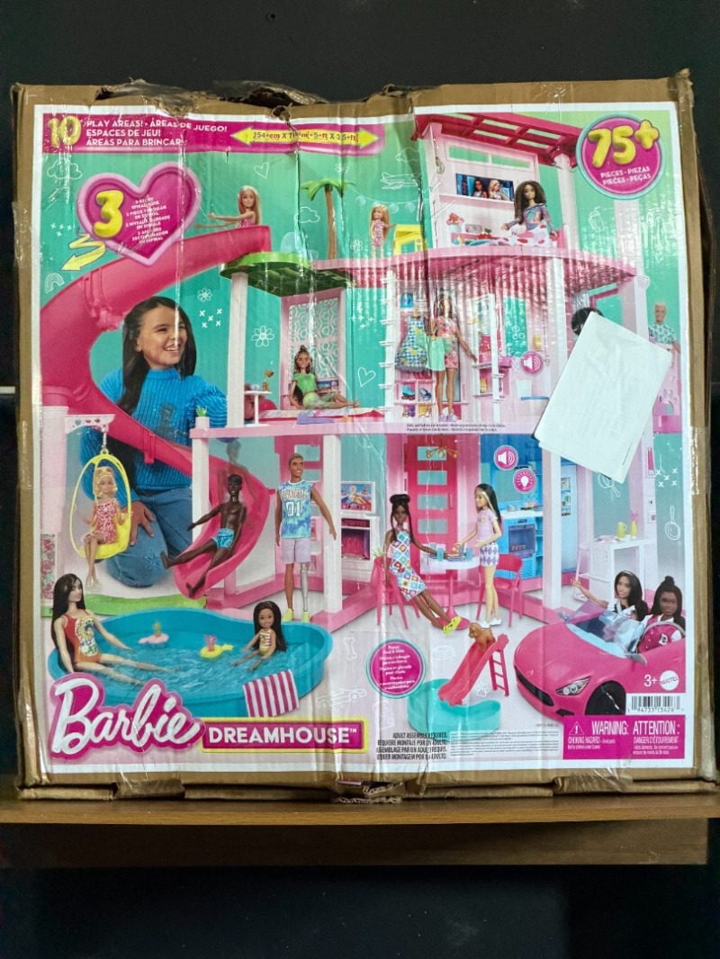 BARBIE CASA DE BONECAS DOS SONHOS PARA CRIANÇA A PARTIR DE 3 ANOS