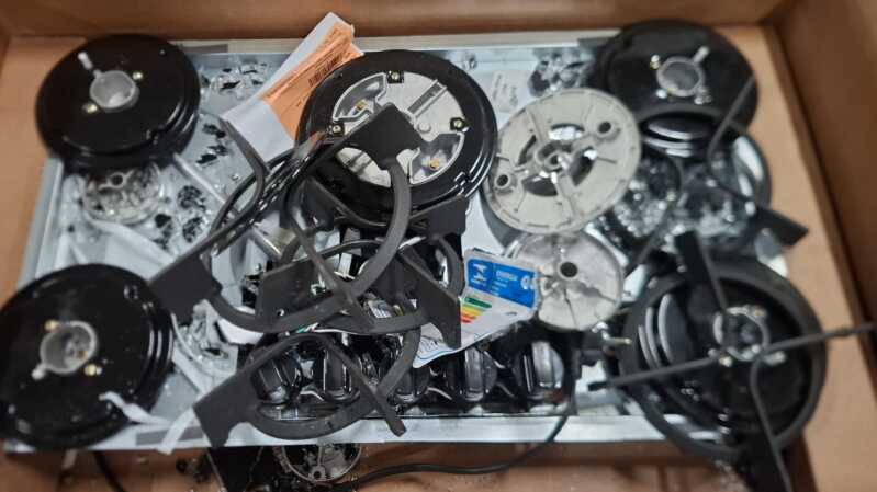 FOGÃO 5 BOCAS COOKTOP ATLAS DAKO SUPREME BIV PTO.