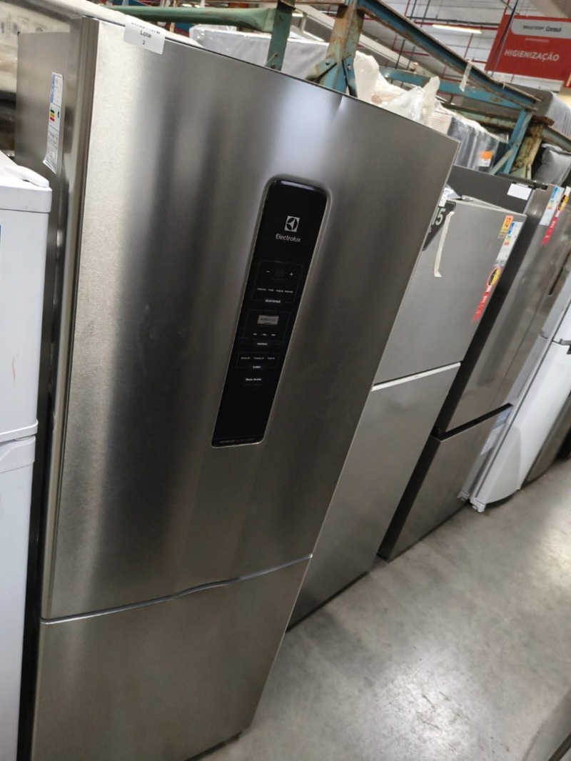 REFRIGERADOR FF 490L ELECTROLUX INVERSE IB7S 110V INOX