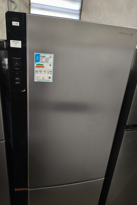 REFRIGERADOR FF 500L BRASTEMP BRE66AK INVERSE INOX BIV