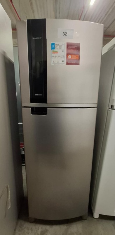 REFRIGERADOR FF 385L BRASTEMP BRM46MK 220V INOX