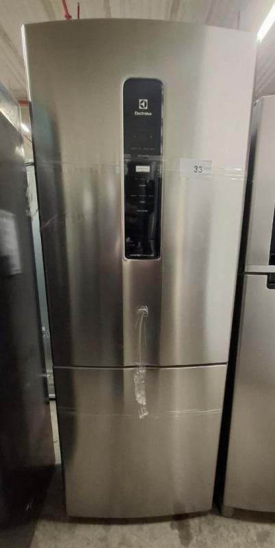 REFRIGERADOR FF 490L ELECTROLUX INVERSE IB7S 220V INOX