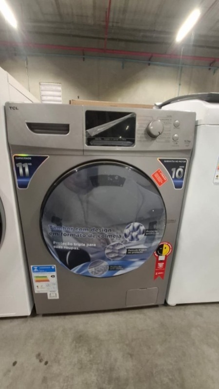 LAVA E SECA 11KG TCL C311WDS1 127V PRETA