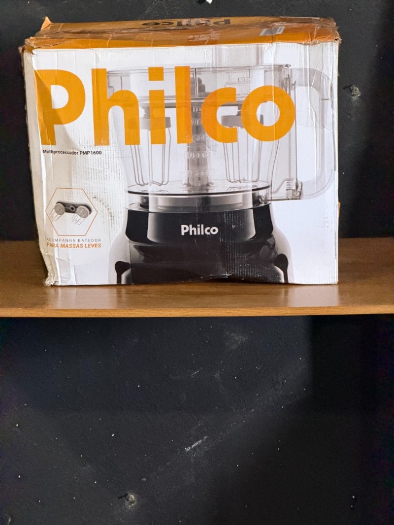 Multiprocessador, Pmp1600p, 1700W, Preto, 127v, Philco