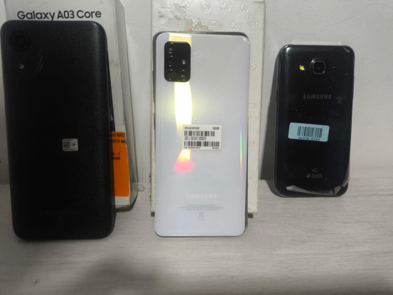 SMARTPHONES - 01 SAMSUNG S21 FE - 01 SAMSUNG A03 CORE - 01 SAMSUNG J5 DUOS