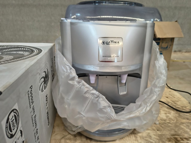 LOTE 06 - AIR FRYER + BEBEDOURO ÁGUA GELADA + DIVERSOS