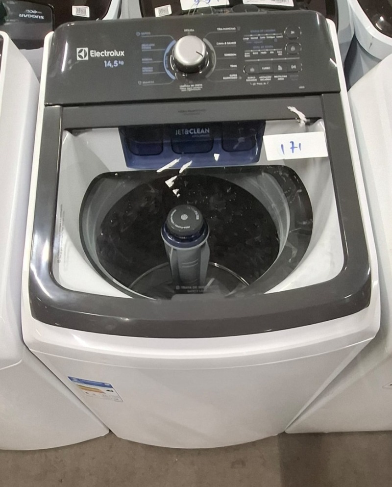 LAVADORA 14,5 KG ELECTROLUX LEE15 110V BRANCA
