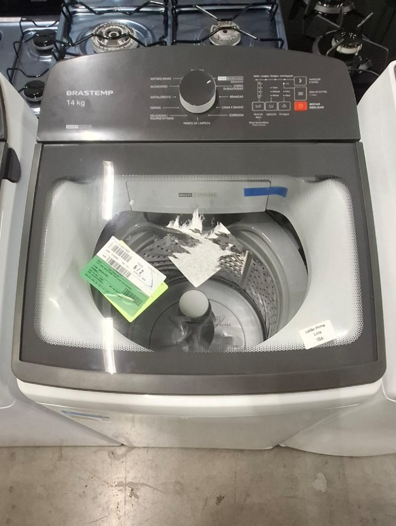 LAVADORA 14KG BRASTEMP BWF14AB 110V BRANCA