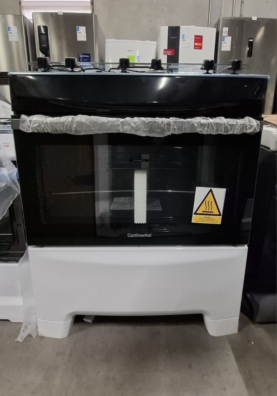 FOGÃO 5 BOCAS PISO CONTINENTAL FC5IB BIVOLT BRANCO.