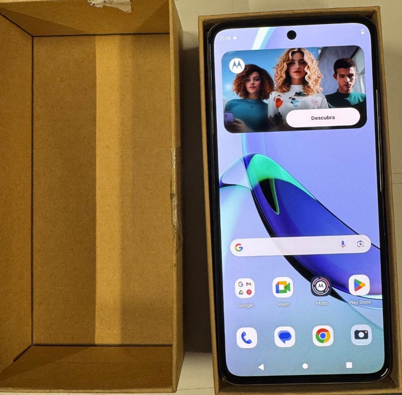 MOTO G84 5G 8/256GB - AZUL VEGAN LEATHER