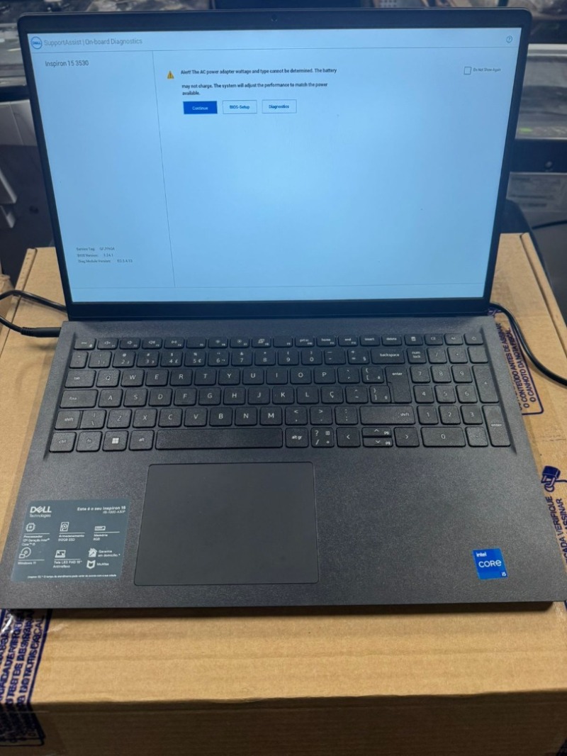 NOTEBOOK DELL I15-I1300-A30P CI5 8GB 512GB 15,6'' W11