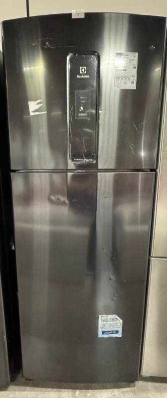 REFRIGERADOR FF 480L ELECTROLUX IT70B BLACK INOX BIVOLT
