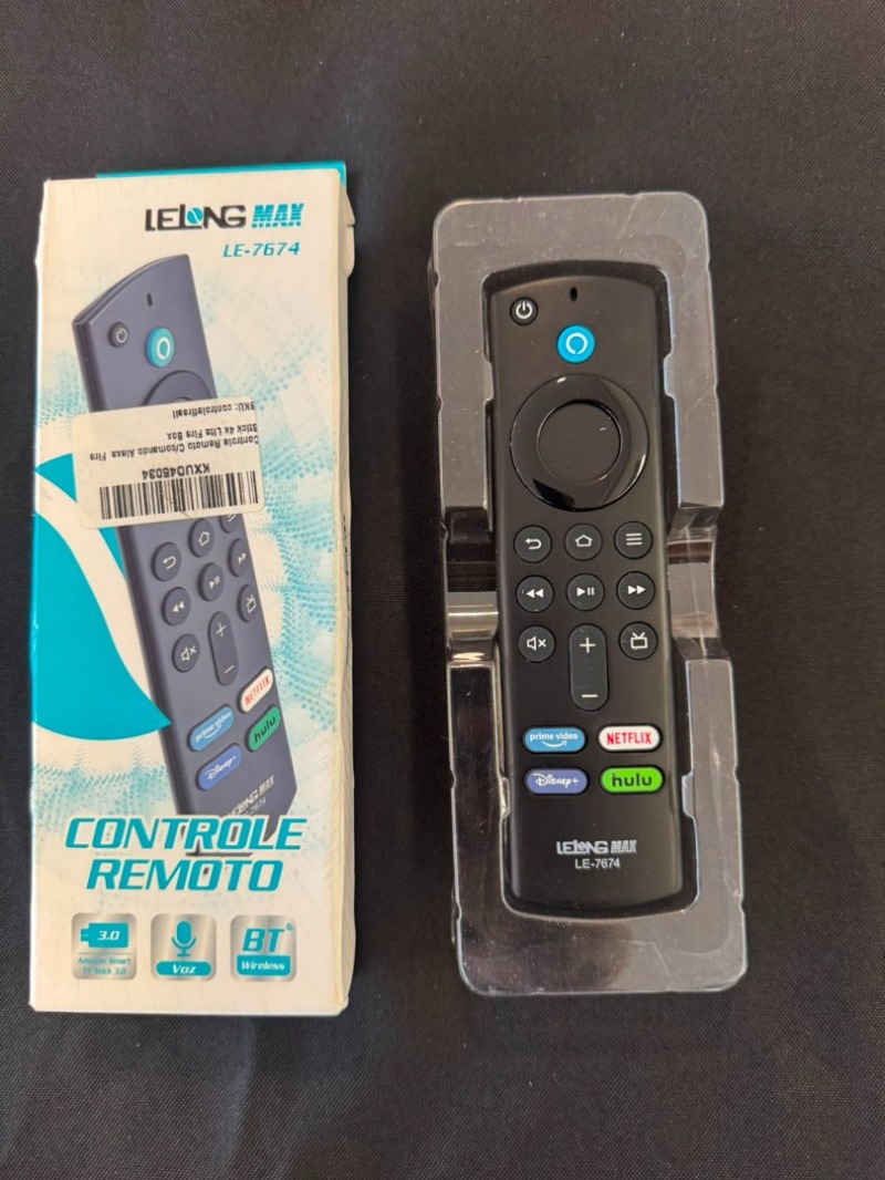 Controle Remoto Com Controle Alexa Fire Stick