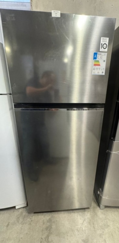 REFRIGERADOR DUPLEX 395L LG GN-B392PLMB 127V INOX LOOK