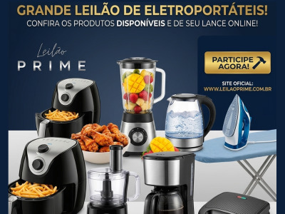 LEILÃO DE ELETROPORTÁTEIS
