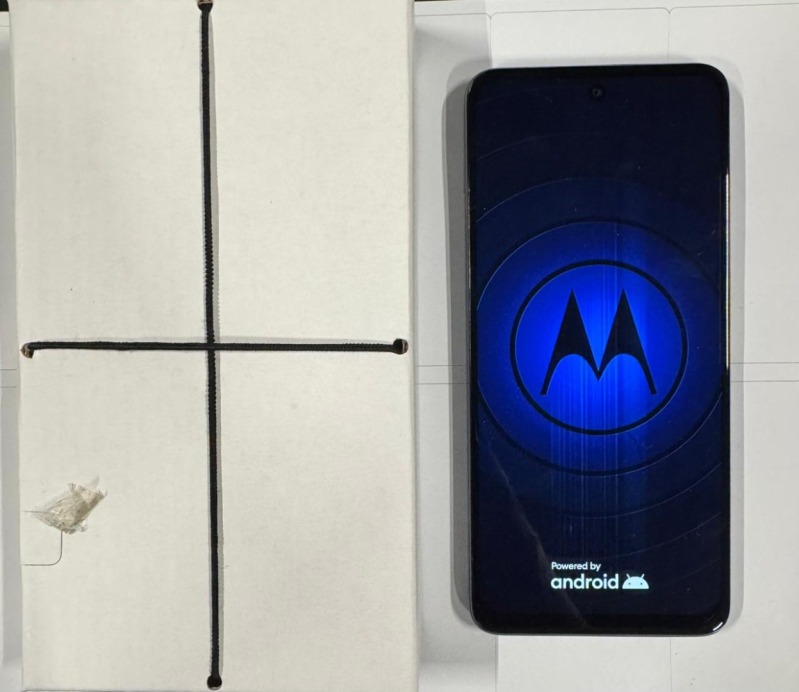 CELULAR MOTO G54 5G 8/256GB - AZUL - VEGAN LEATH