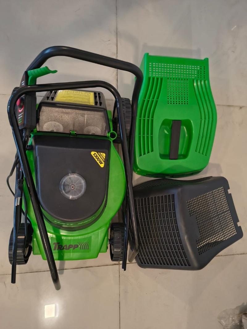 Cortador de Grama Elétrico com Recolhedor WM-350 1300W 127V - Trapp