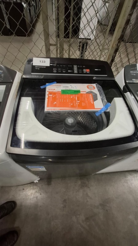 LAVADORA 15KG BRASTEMP BWT15A9 220V CINZA