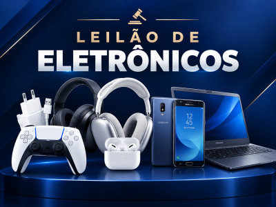 LEILÃO DE ELETRÔNICOS