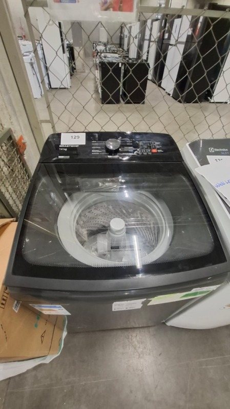 LAVADORA 14KG BRASTEMP BWJ14A9 110V CINZA PLATINUM