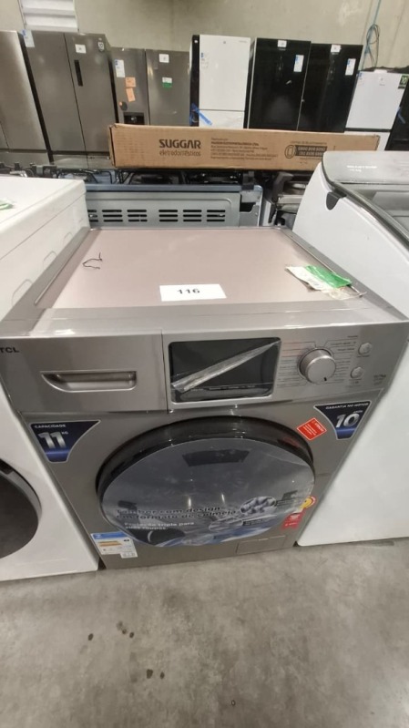 LAVA E SECA 11KG TCL C311WDS1 127V PRETA