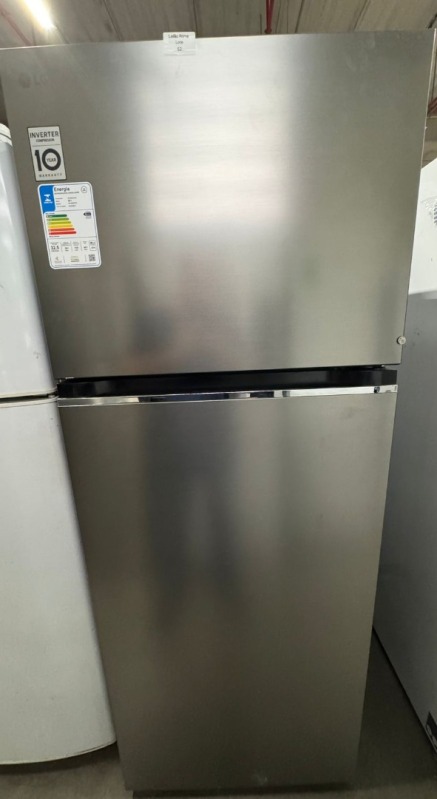 REFRIGERADOR DUPLEX 461L LG GN-B452PFF 220V INOX LOOK