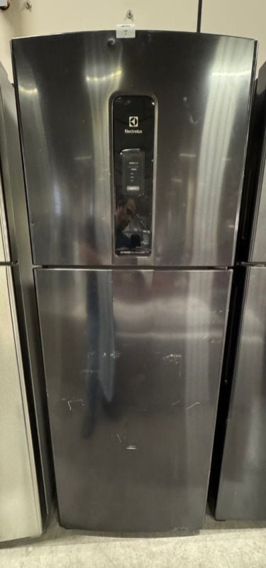 REFRIGERADOR FF 480L ELECTROLUX IT70B BLACK INOX BIVOLT