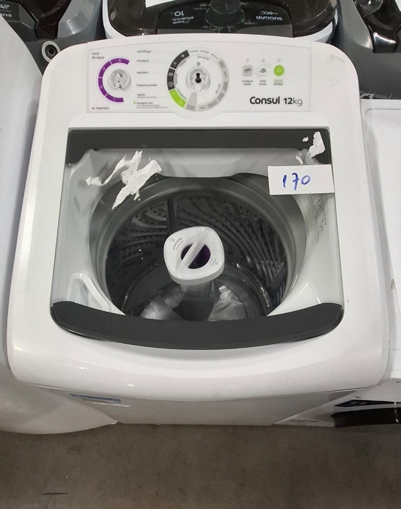 LAVADORA 12,0K CONSUL CWH12BB 220V BC.