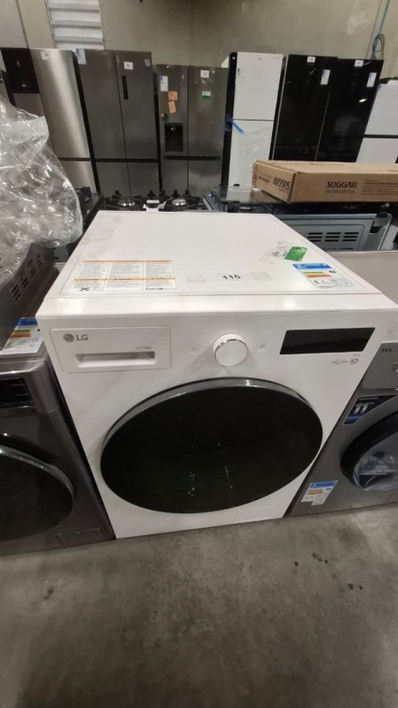 LAVA E SECA 16KG LG SMART WD16WNTS6BA 220V BRANCA