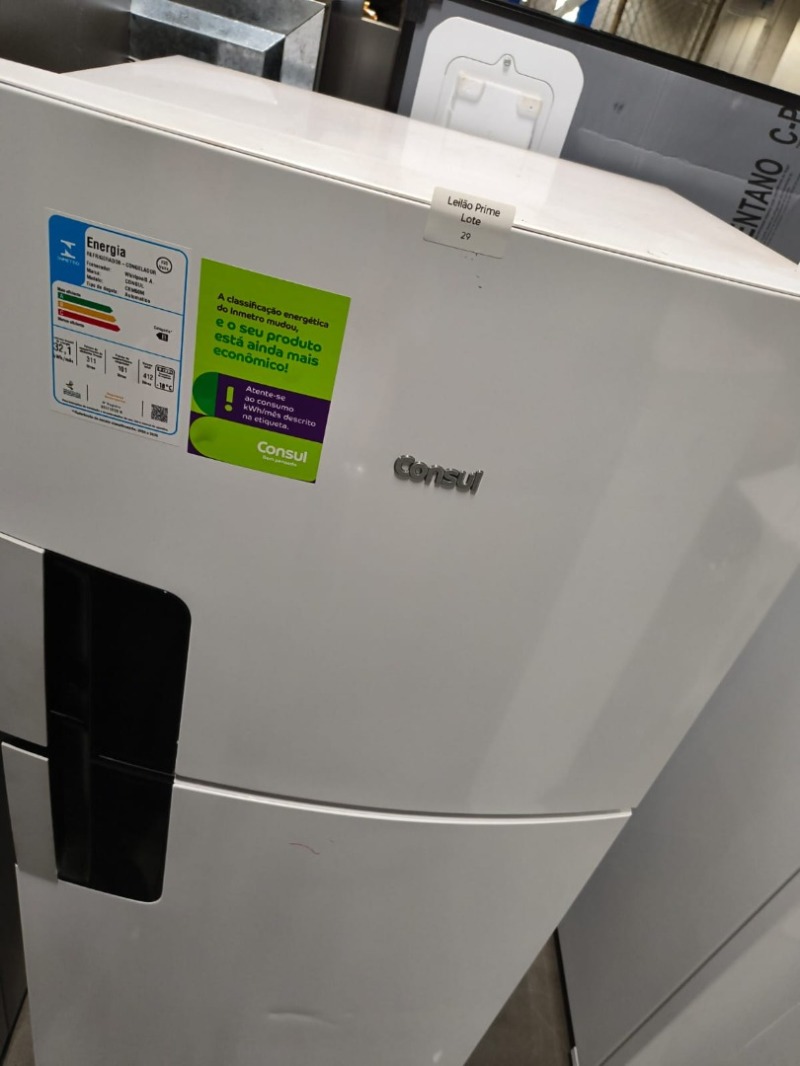 REFRIGERADOR FF 412L CONSUL CRM50MB BRANCA 220V.