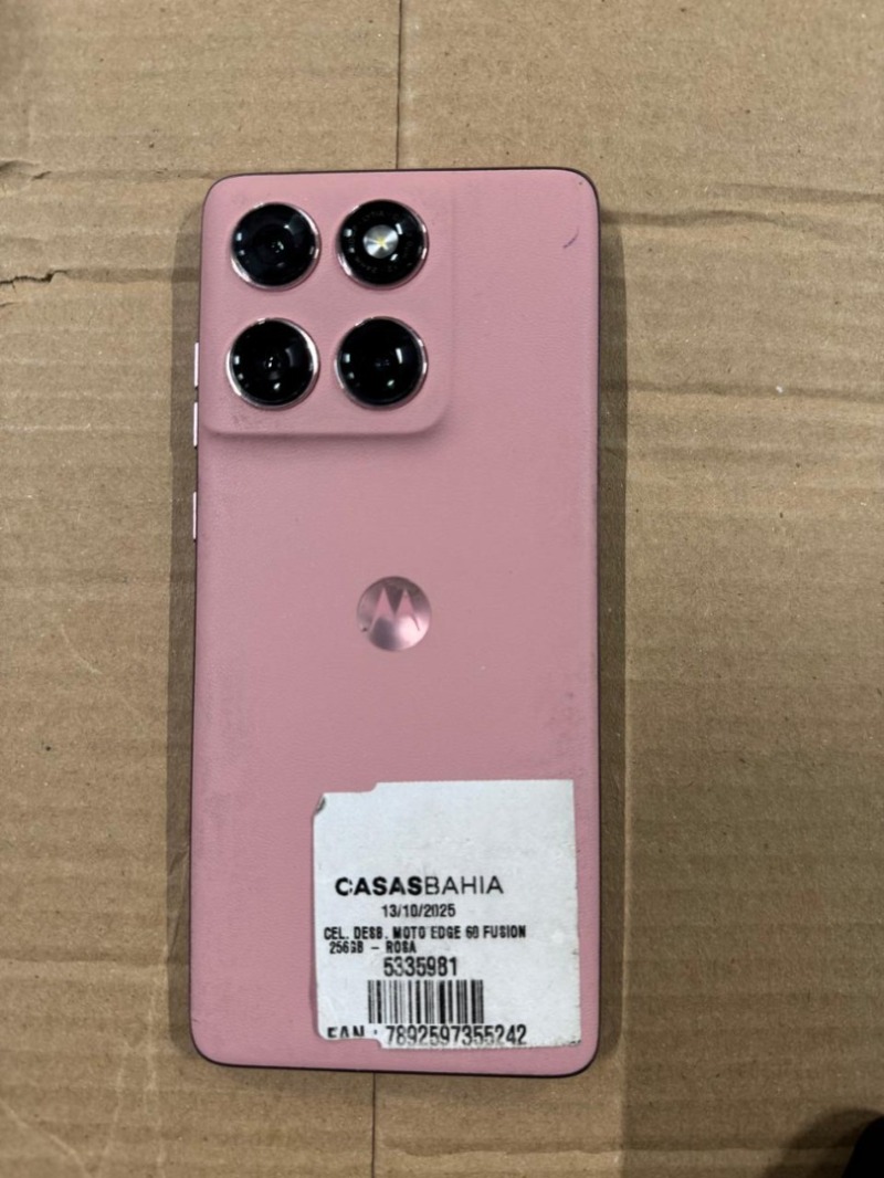 CELULAR. MOTO EDGE 60 FUSION 256GB - ROSA