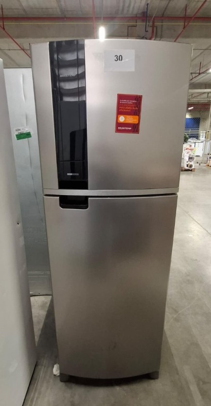 REFRIGERADOR FF 385L BRASTEMP BRM46MK 220V INOX