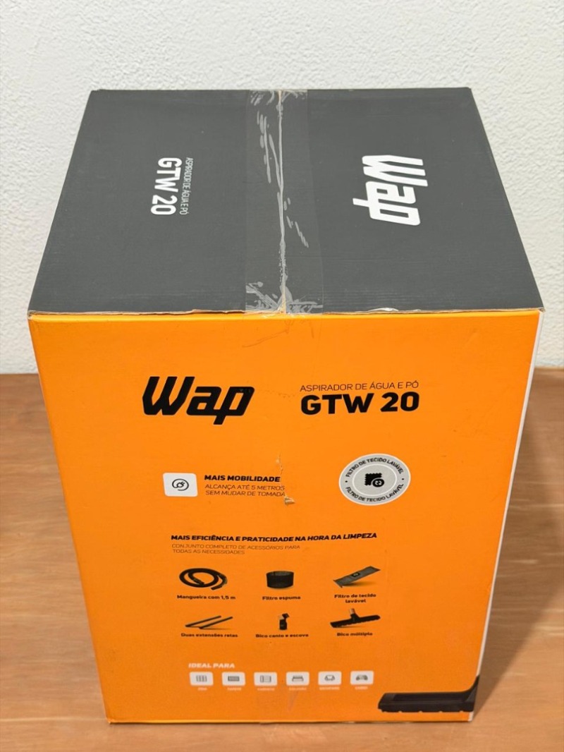 ASPIRADOR DE PÓ E ÁGUA WAP