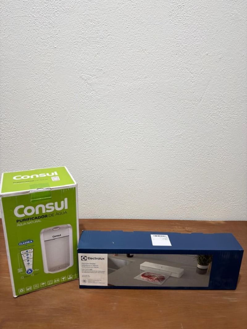 Purificador de Água Consul CPB34AFVNA com Refrigeração Eletrônica Cinza Bivolt Seladora a Vácuo Electrolux - 110v