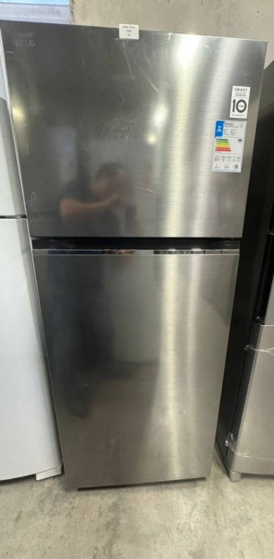 REFRIGERADOR DUPLEX 395L LG GN-B392PLMB 127V INOX LOOK