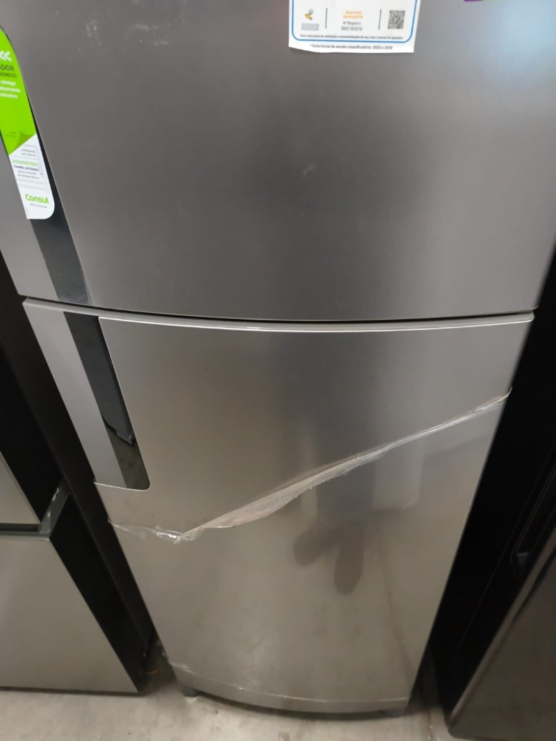 REFRIGERADOR FF 377L CONSUL CRM44MK 220V INX