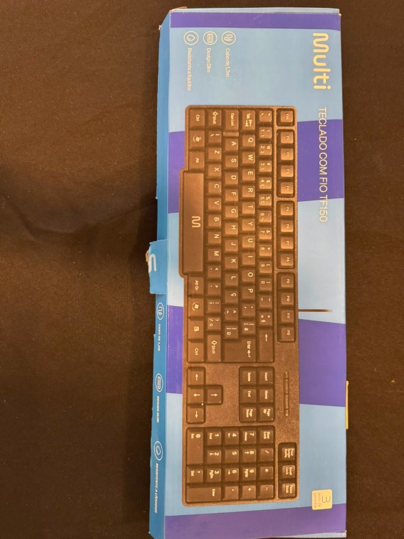 Teclado Multi com fio