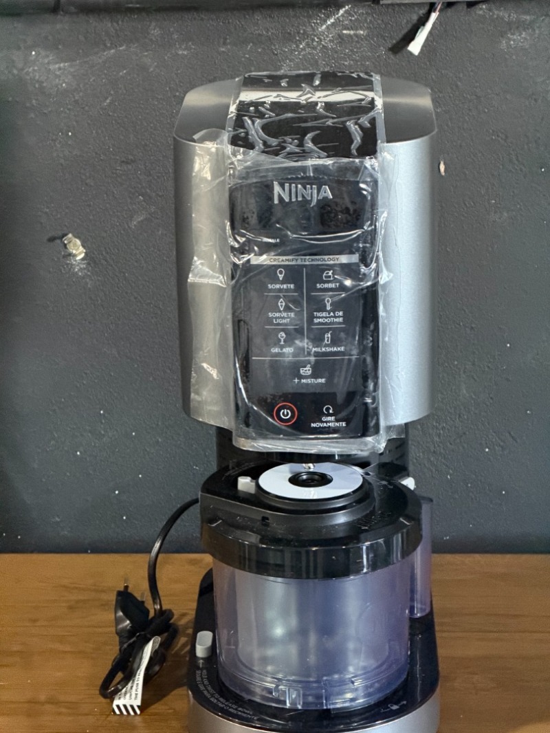 Ninja, Sorveteira, Creami, 7 Programas Auto-iQ, Tecnologia Creamify, 127 v