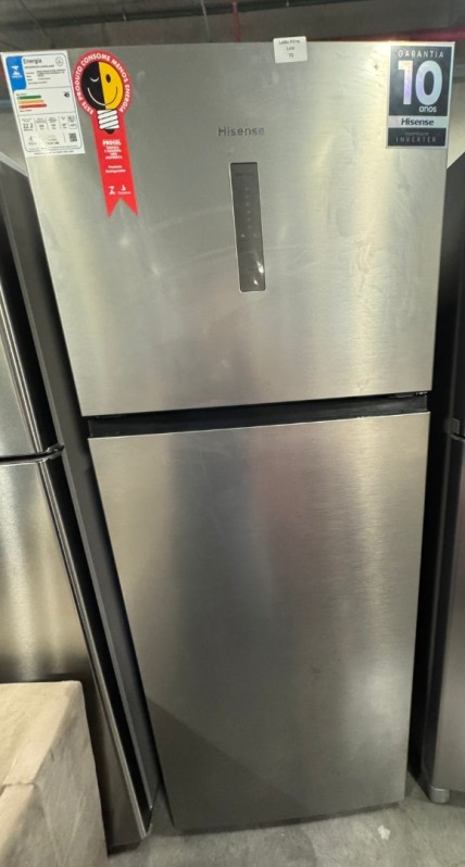 REFRIGERADOR 466L HISENSE RT3N461NAC31 INOX 110V