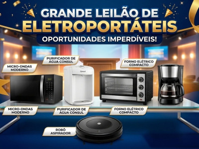 LEILÃO DE ELETROPORTÁTEIS