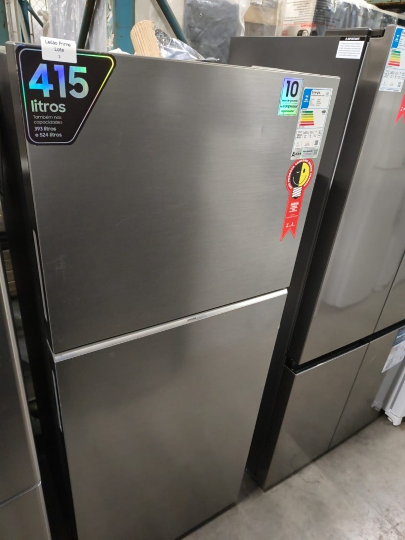 REFRIGERADOR FF 411L SAMSUNG RT42DG6630S9FZ BIV INOX LOOK