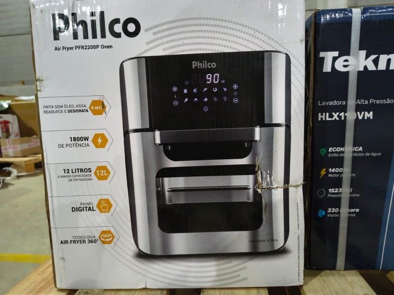 LOTE 11 - CAFETEIRA DELTA + FRITADEIRA AIRFRYER OVEN + LAVADORA ALTA PRESSÃO + FOGÃO ELÉTRICO PORTÁTIL + DIVERSOS