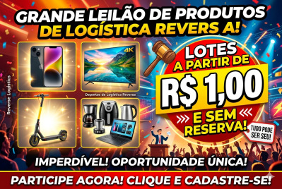 LOTES A PARTIR DE R$ 1,00