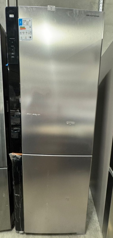 REFRIGERADOR FF 500L BRASTEMP BRE66AK INVERSE INOX BIV.