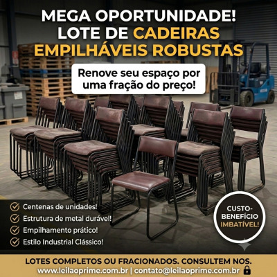 LEILÃO DE CADEIRAS