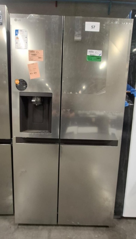 REFRIGERADOR SBS 638L LG GC-L267KLQ INOX LOOK BIV