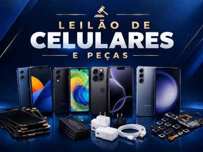 LEILÃO DE CELULARES E PEÇAS